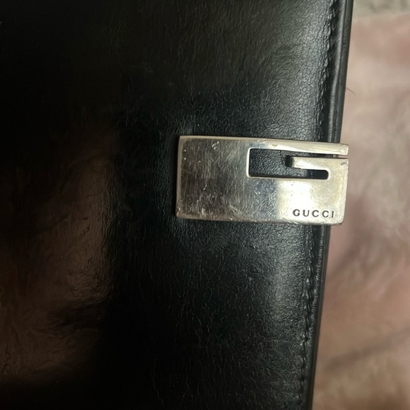 Gucci bi fold black leather wallet - Picture 12 of 17